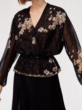 Little Moon Floral Blouse
